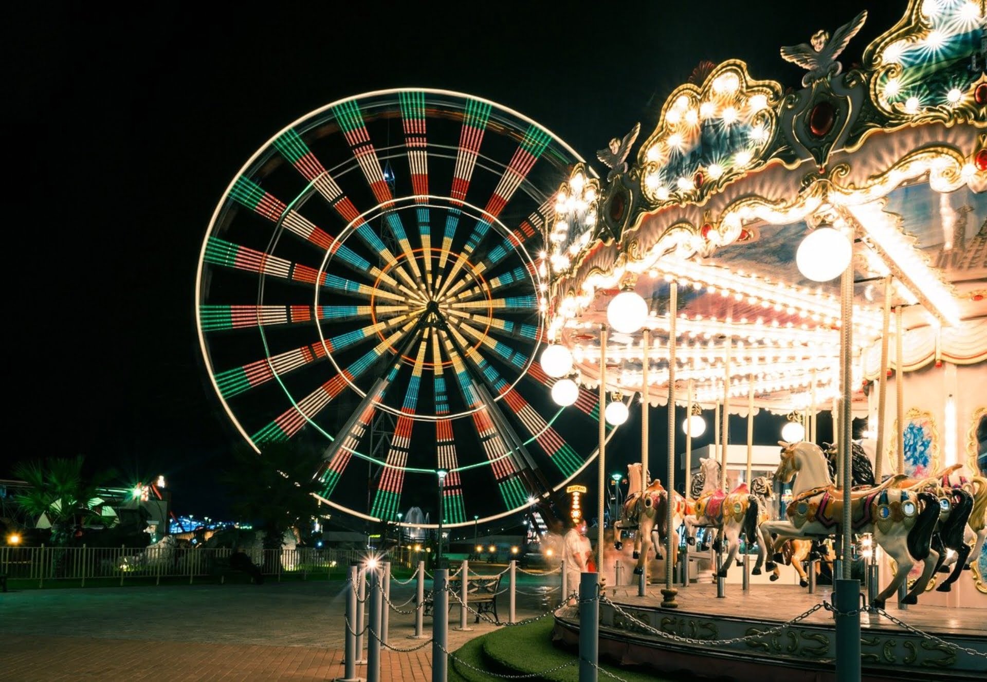 Your mind is an amusement park, not your body